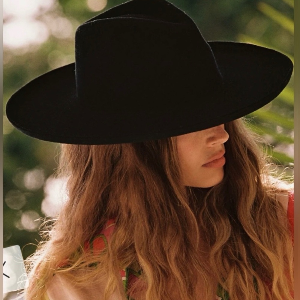 Lack of Color FedoraHat in Black Size XL 61cm NWT